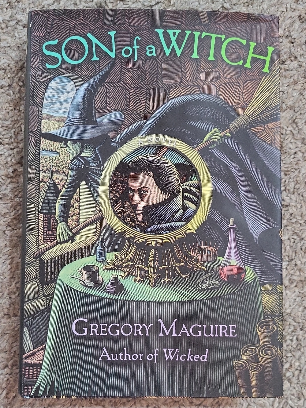 1st Edition Son of a Witch Hardcover Book By Gregory Maguire